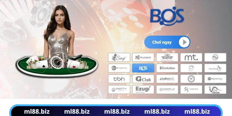 Casino ML88 hợp tác cùng đối tác toàn cầu